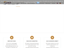 Tablet Screenshot of comit-berlin.net